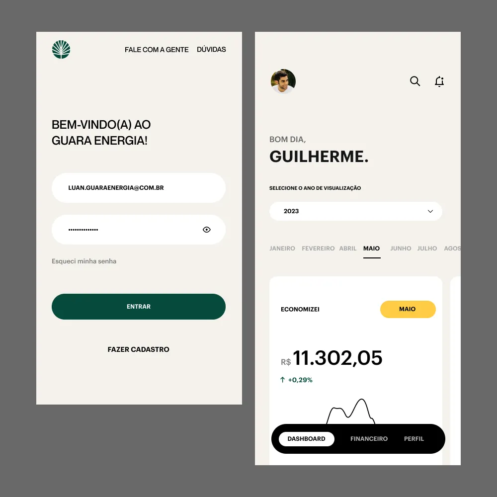 Guara Energia — App / Web